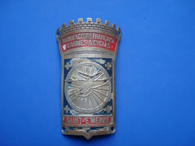 PLAQUE ANCIENNE DE vélo , cycle , headbadge EUR 5,00 - PicClick FR